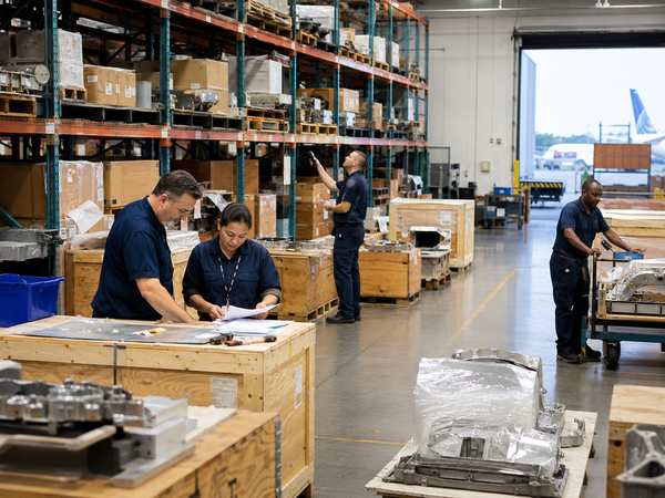 Regional operations facility floor